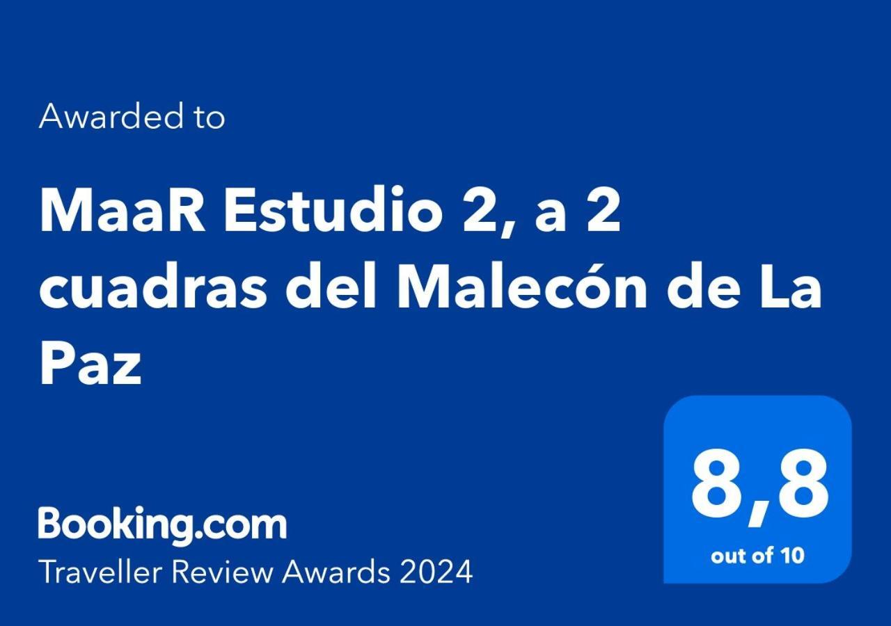 Maar Estudio 2, A 2 Cuadras Del Malecon De La Paz Buitenkant foto